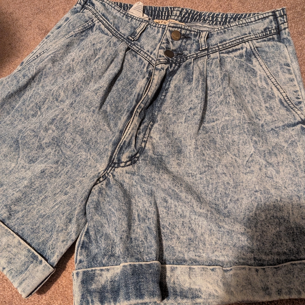 Vintage denim shorts